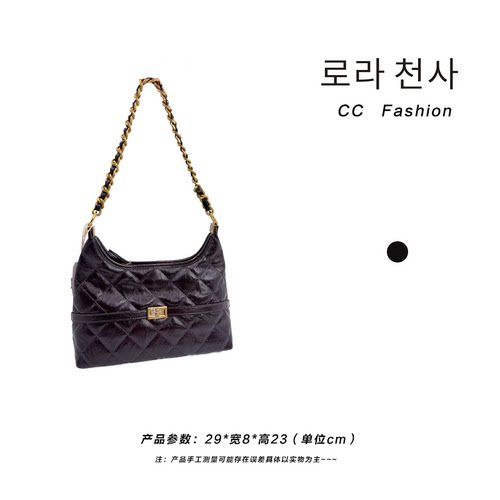 CC&Fashion-TF-565912-巧克力-原厂进口皮休闲百搭斜挎包
