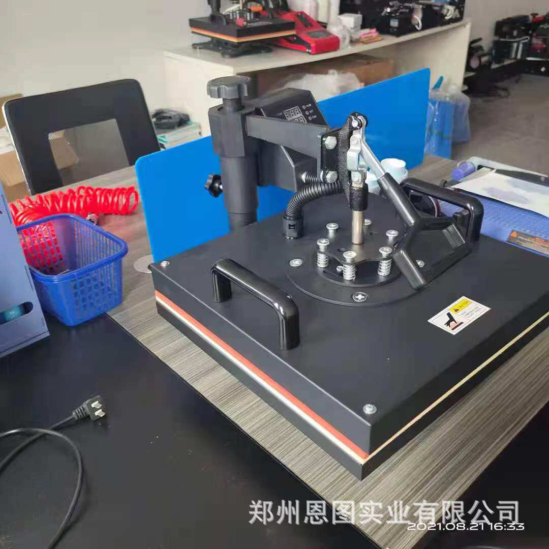 38*38摇头式5合1热转印机器烫画机烤杯机烤帽机T恤印花机包邮