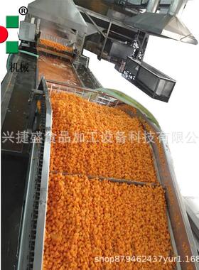 冰水预冷机厂家 小龙虾虾尾冰水挂冰机 大虾挂冰流水线可定制