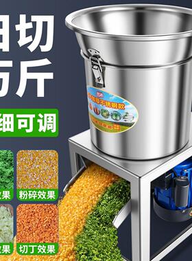 碎菜机喂鸡碎草机家用铡草切碎机饲料粉碎机养殖用切猪草机切菜机
