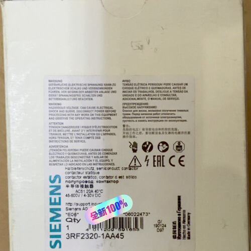 议价固态接触器3RF2320-1AA453RF2320-1AA043RF2320-1AA14