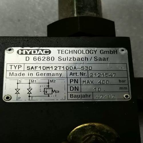 议价HYDAC贺德克SAF10M12T100ASAF20E12T100ASAF30M12T100A