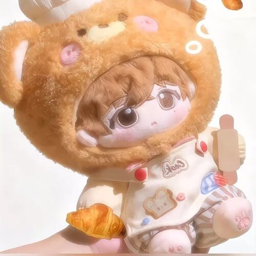 漫画囚于永夜同人周边温然属性20cm棉花娃娃玩偶公仔高颜值定制