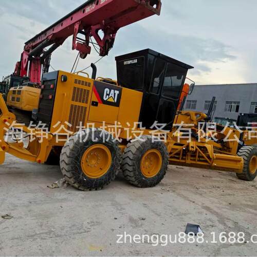 Used Caterpillar 140H/140K 平地机，路基机械支持外贸出口