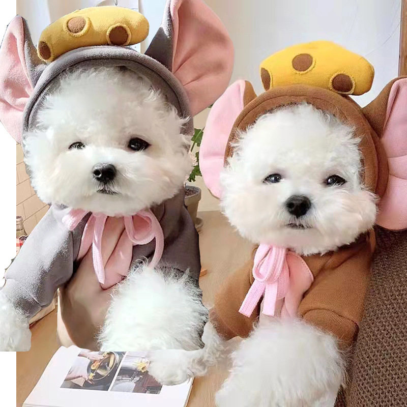 狗衣服变身狗狗猫咪衣服小中型犬秋冬宠物用品泰迪法斗猫服饰