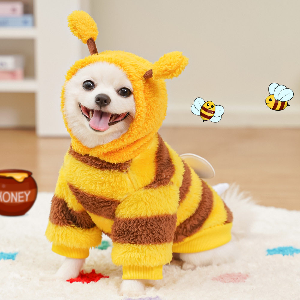 宠物衣服狗狗猫咪用品秋冬狗变身装泰迪比熊法斗猫加绒新品中型犬