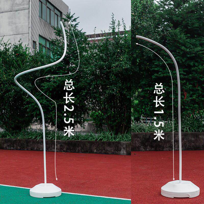 开业气球造型路引弧形气球支架可塑形立柱结婚婚礼布置软管带底座图片