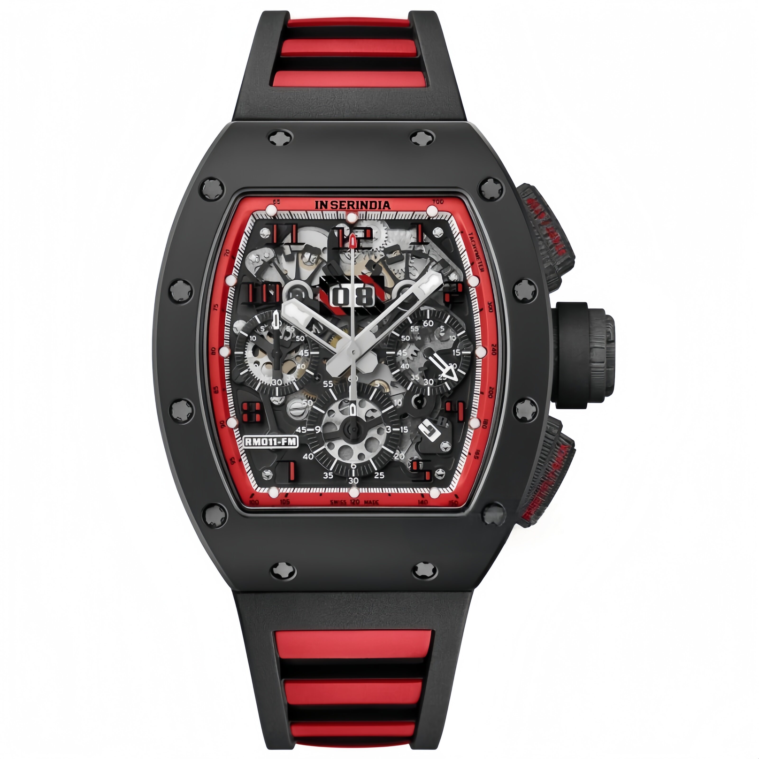 thumbnail for Inserindia Custom-Made Guangzhou Watch with Diamond-Encrusted Quartz, Waterproof Chronograph, Automatic Mechanical Men's and Women's Watch Furniture