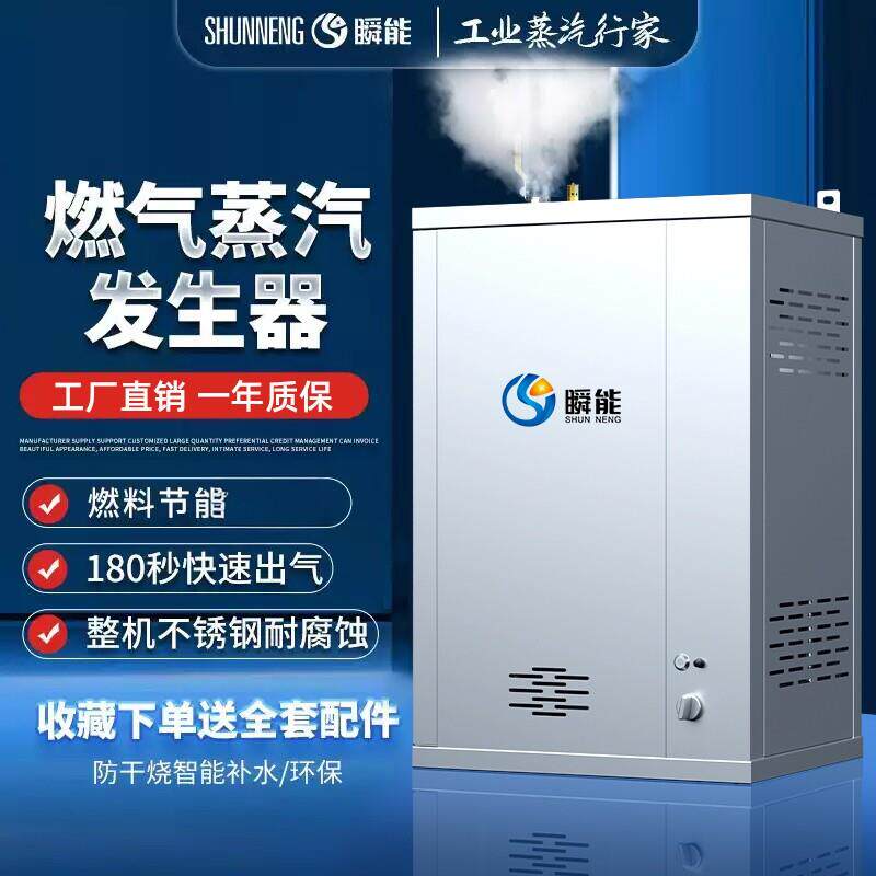 燃气蒸汽产生器商用蒸馒头豆制品煮豆浆酿酒小型锅炉瓦斯蒸气机