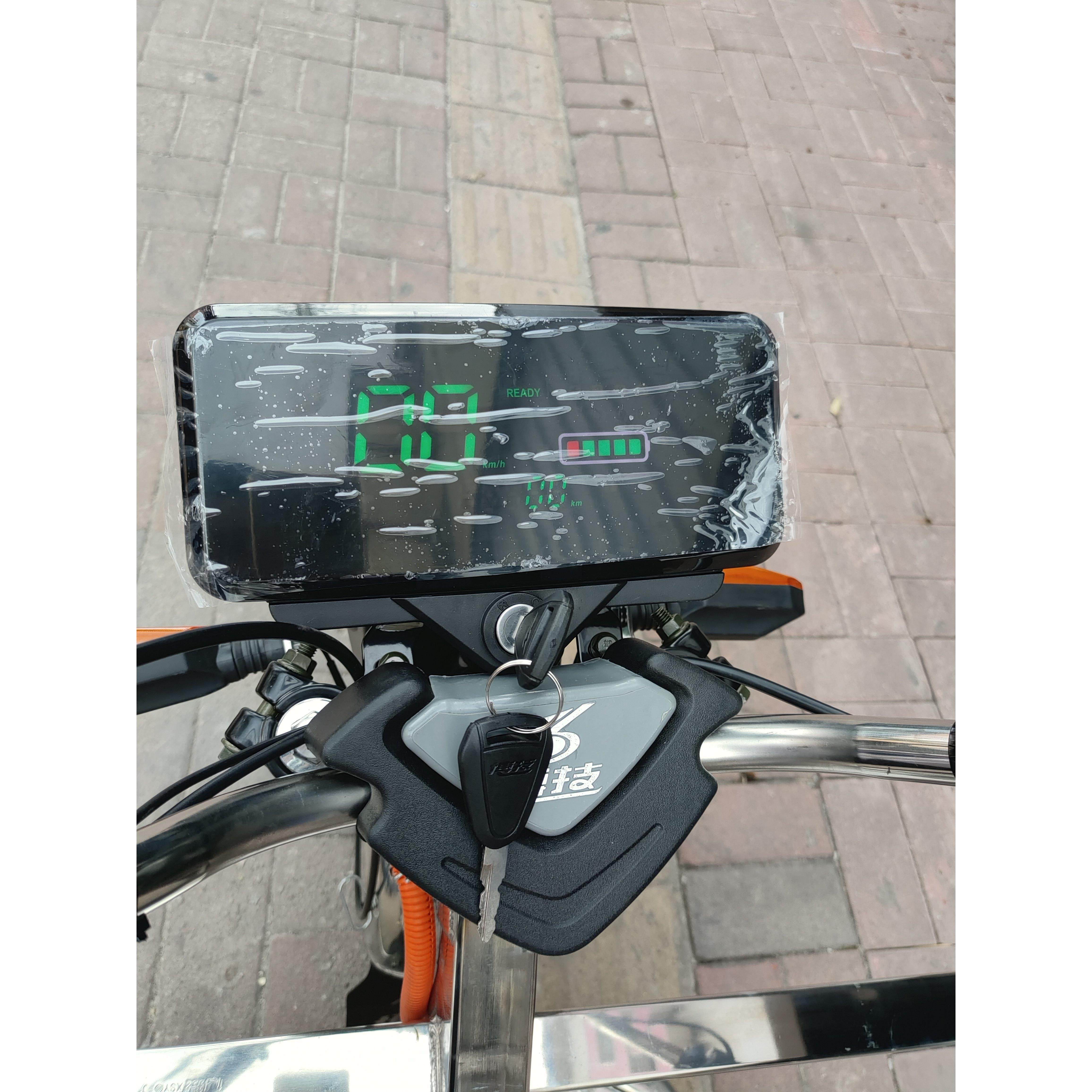 博技电动三轮车专用配件原装液晶仪表48V60V72V通用仪表电量表