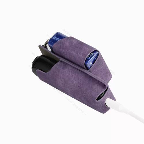 Ploom Aura 皮套ploom aura保护壳收纳套 带烟盒包 磨砂纹磁吸扣