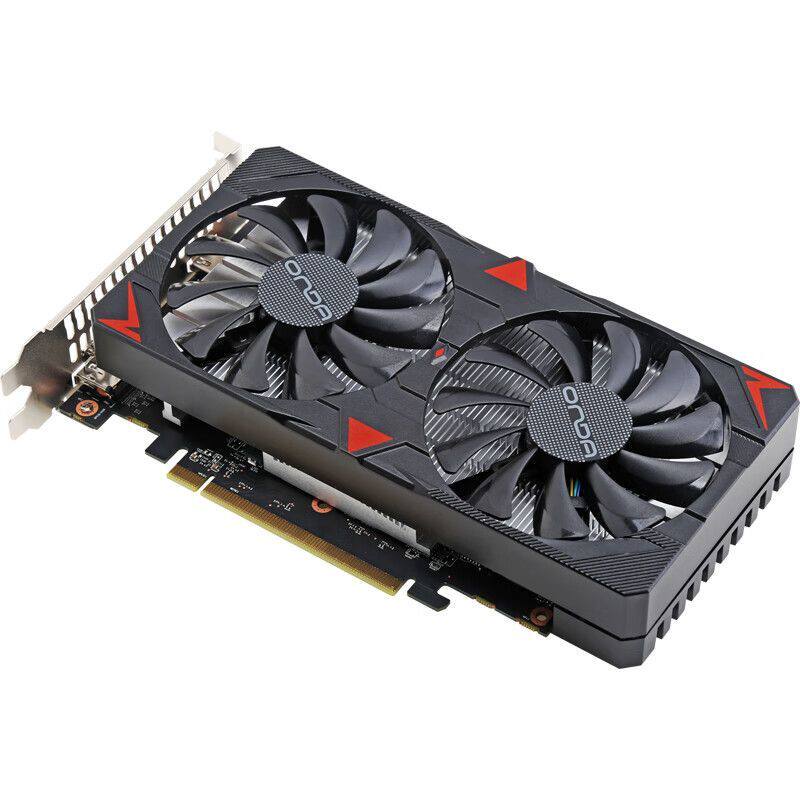 RX6500XT神盾4GD6V1黑色全新AMD台式机办公电竞游戏独立显卡