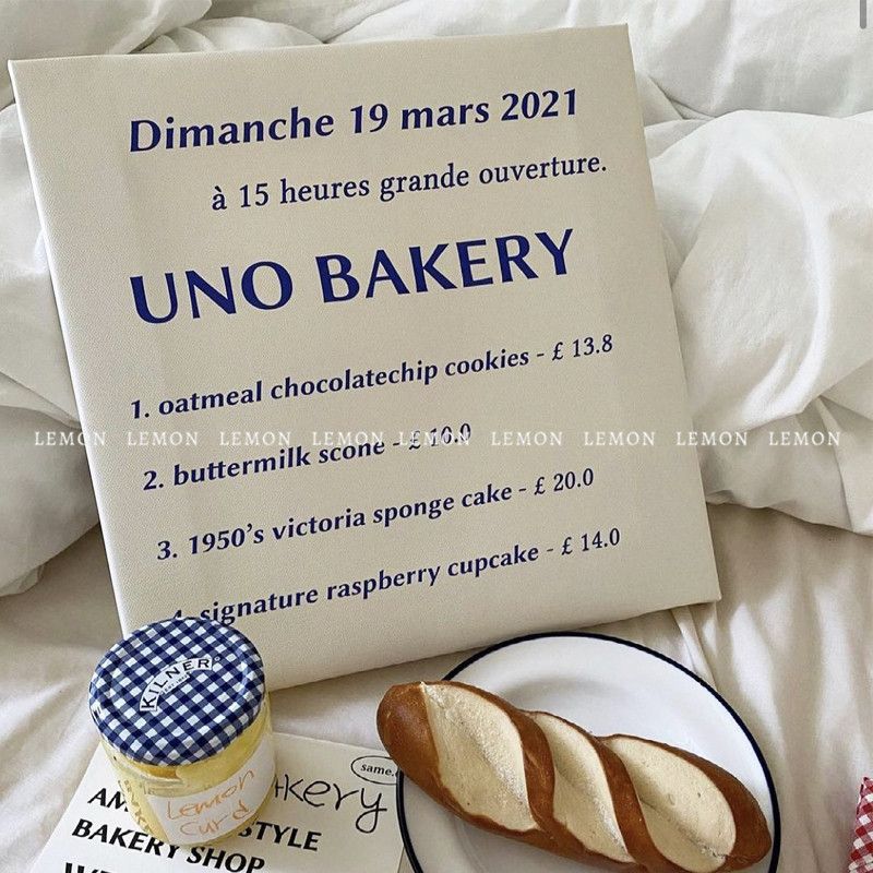 韩国装饰画PVC背景板家居桌面摆件饰品美食网红区布置ins拍照道