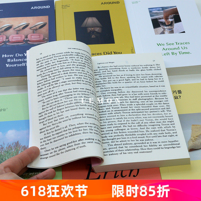 韩国ins法式复古风封面英文可翻页装饰假书摄影软装摆件拍照道具