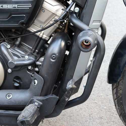 适用无极CU250护杠竞技杠防摔杠LX250-22保险杠护架防摔球改装件