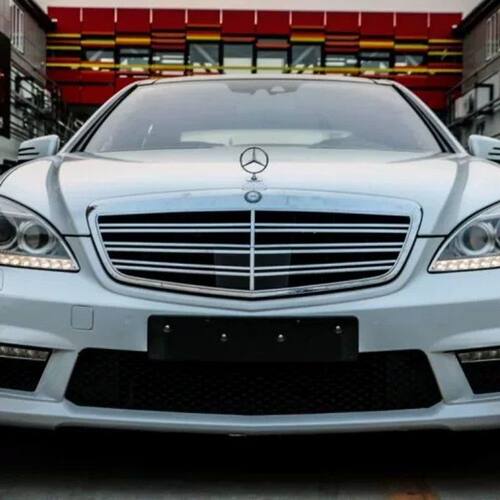 适用于奔驰W221 S320/S350/S400/S500改装S63/S65AMG大包围中网