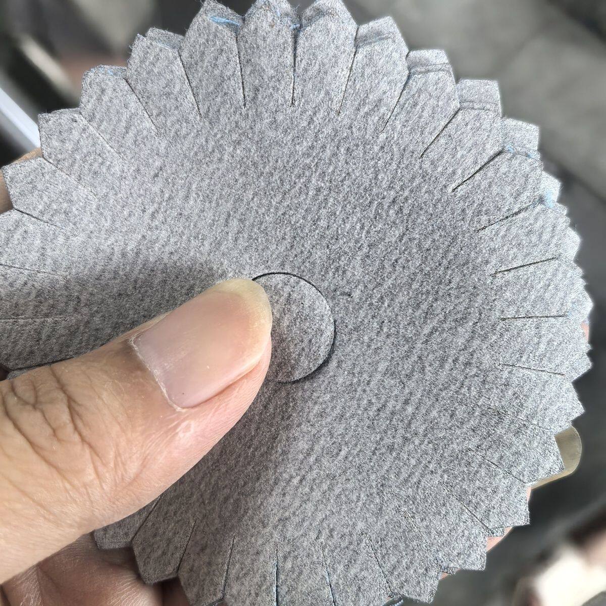 锋芒400目1000张石英砂干磨砂纸超软蓝布打磨抛光