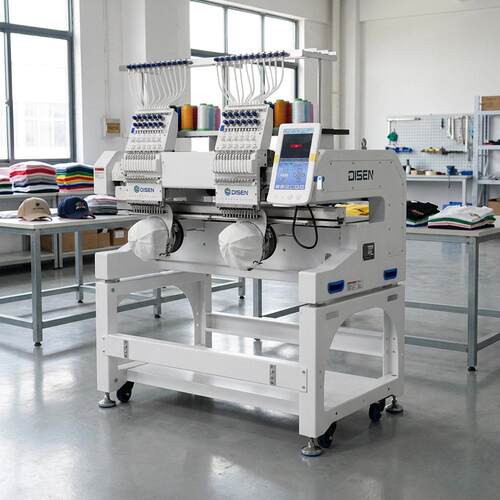 2头电脑绣花机 double head embroidery machine usa warehouse