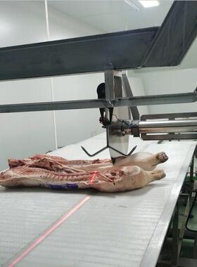 猪肉分割线 猪牛羊胴体分割输送带 圆盘分割设备 三段锯