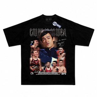 MUC李小龙 张伟丽  宋亚东 张名扬t恤UFC重磅短袖训练运动背心