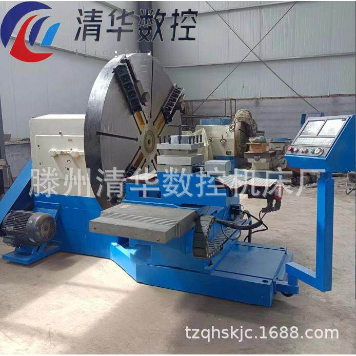 CK6020数控大头车床 大直径法兰管件加工数控端面车床