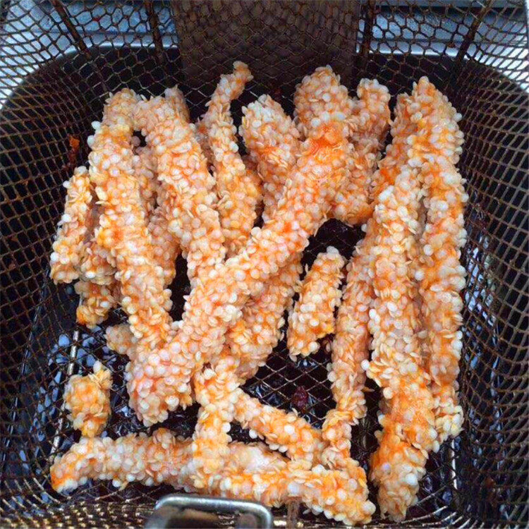 苏州鸡排裹糠机调理品裹涂设备猪肉饼鸡柳条平行上雪花片视频