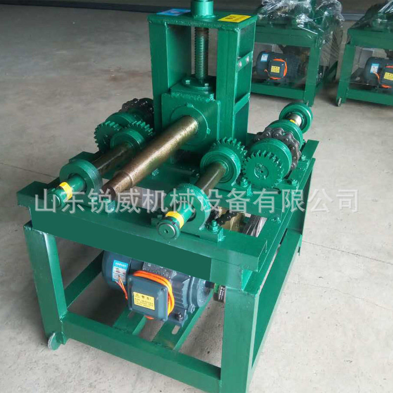 电动弯管机小型液压折弯器多功能方管圆管76加重大棚钢管折弯机