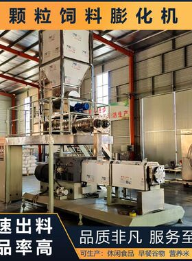空心粉膨化生产线锅巴米果挤压机米管椰蓉代餐粉设备