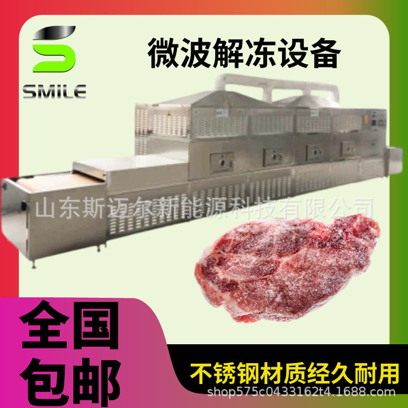 冷冻牛羊肉缓化设备冰冻白条鸡加热解冻设备冷鲜肉连续解冻机
