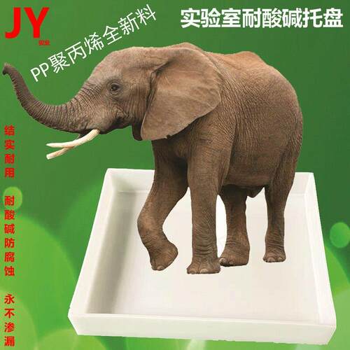 PP聚丙烯托盘耐酸碱高温危化学品药品定制防水方盘实验室试剂瓶盘