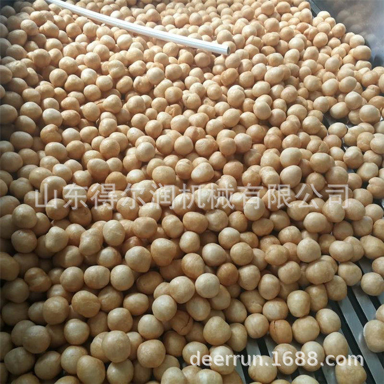 自动搅拌豆腐块油炸锅竹签臭鱼豆腐干油炸设备热销炸豆泡机器