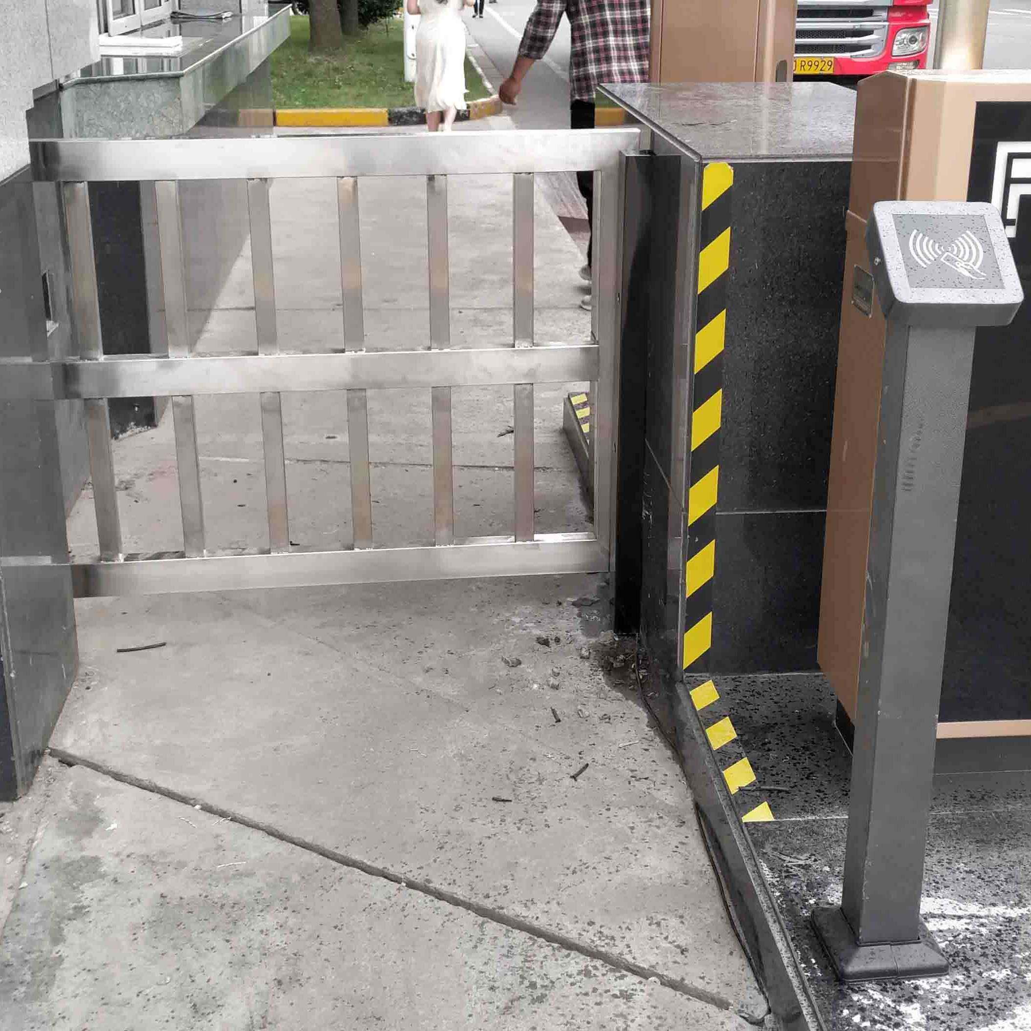 自动门刷卡防水按钮刷卡立柱门禁出门开关人脸识别小区室外