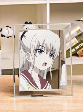 夏洛特charlotte二次元桌面摆台礼物定制照片乙坂有宇友利奈绪