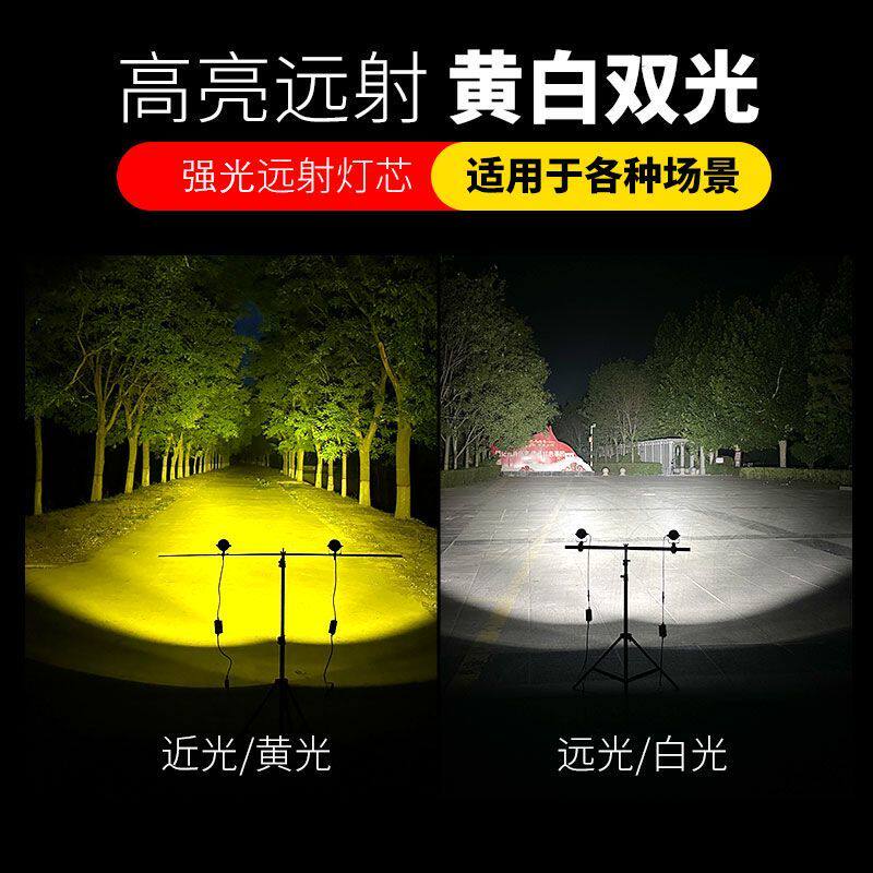 摩托车射灯高亮防水超亮强光汽车改装远光灯电动车电摩LED前大灯