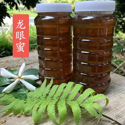 桂圆蜜纯正天然野生土蜂蜜正宗无添加100%成熟原蜜农家深山龙眼蜜