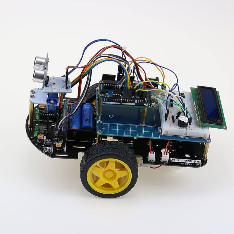arduino智能小车可编程机器人diy套件入门学习循迹避障遥控小车