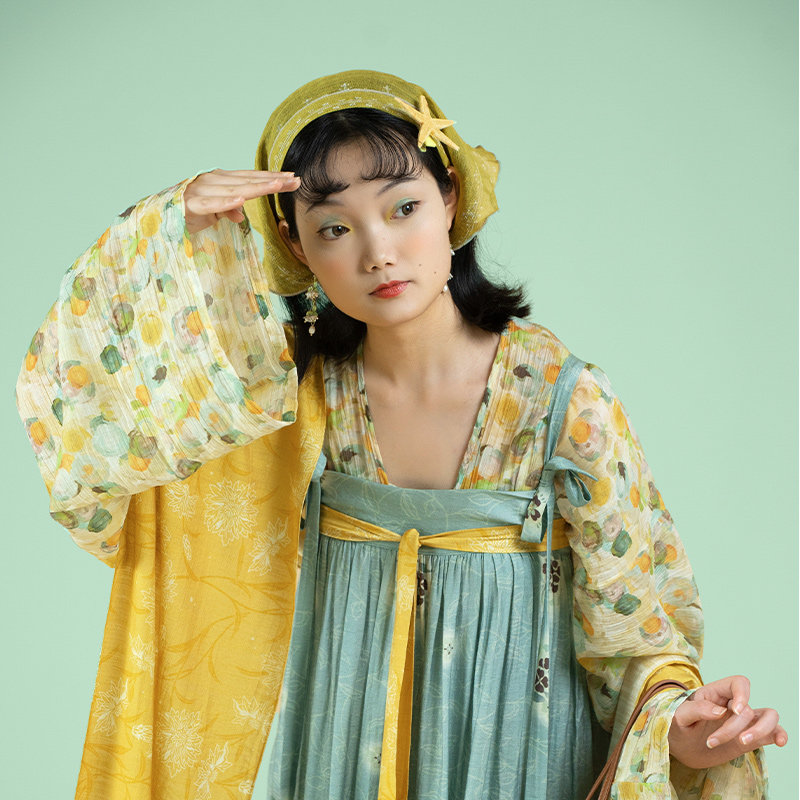 【春和】满杯猫薄荷 归园田居系列 田园风  天丝 人棉 吊带连衣裙