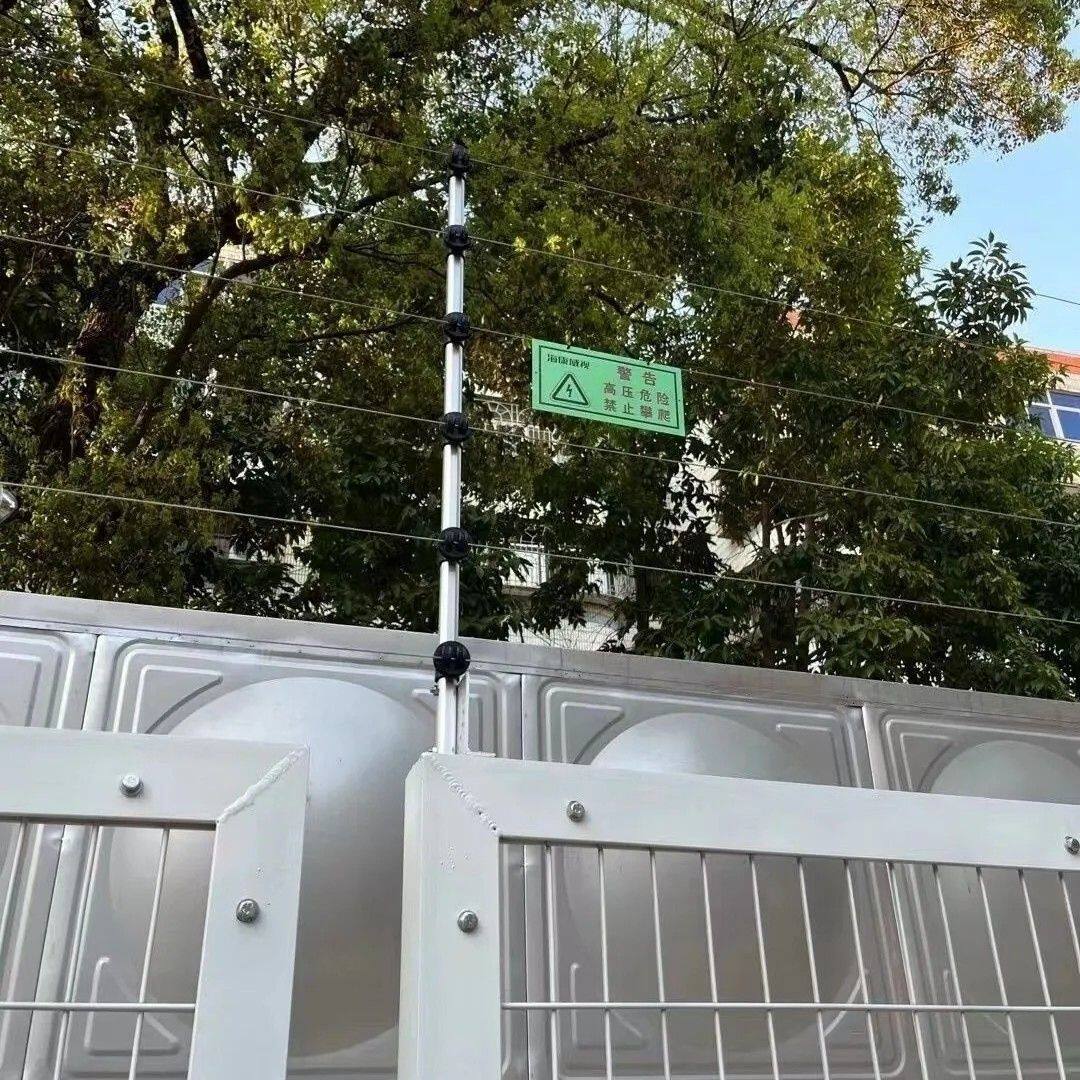 海康威视电子围栏脉冲主机张力围栏控制器 海康周界防范报警主机