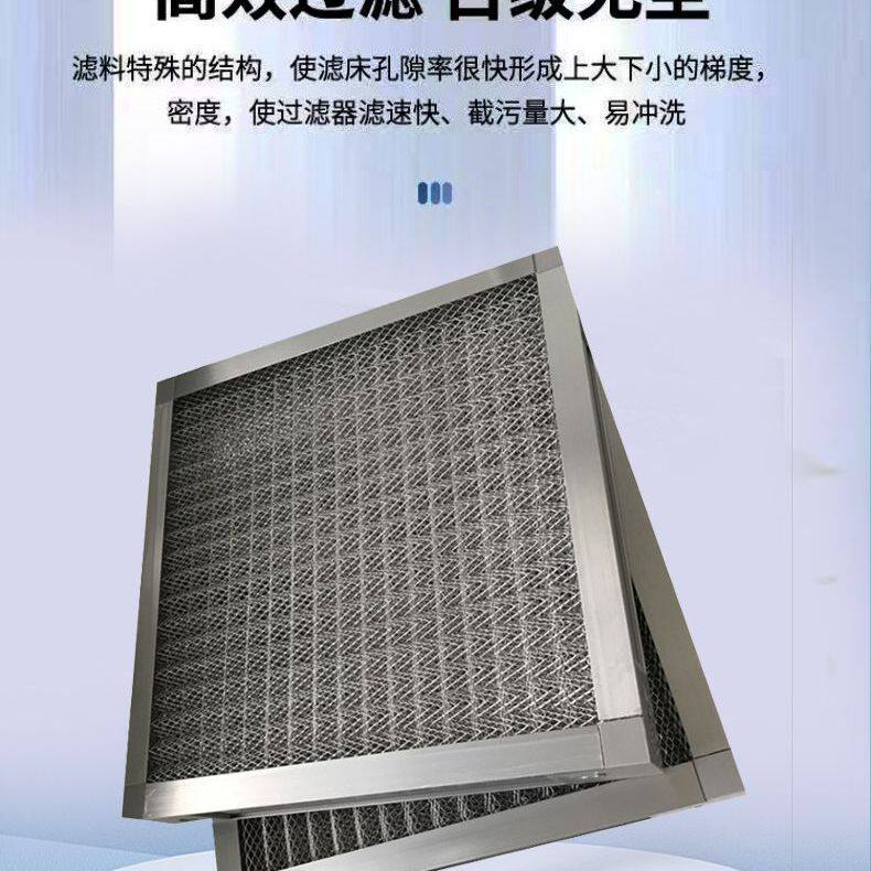 初效不锈钢金属过滤网工业过滤网工业用锅炉废气净化空气