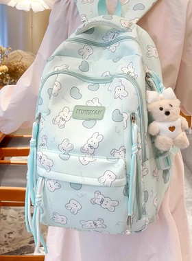 法国Nit Zana书包初中女生2026新款减负小学生轻便旅游可爱女背包