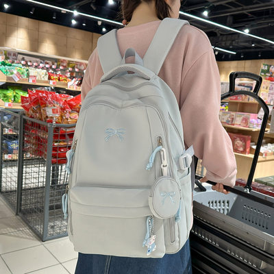 Nit Zana减负儿童书包女小学生2026新款初中女生可爱休闲旅行背包