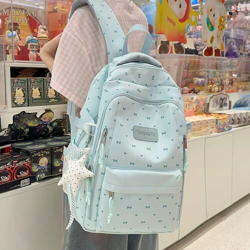 高颜值减负轻便书包女初中生新款