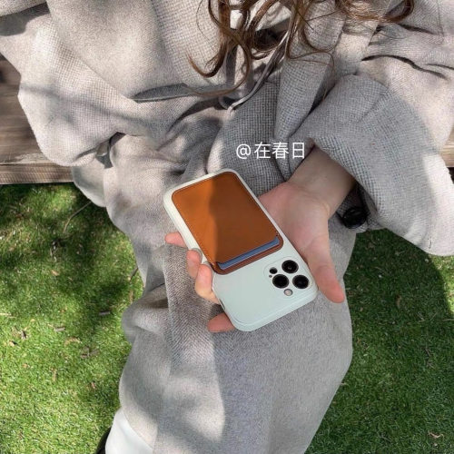 高级感简约magsafe卡包磁吸