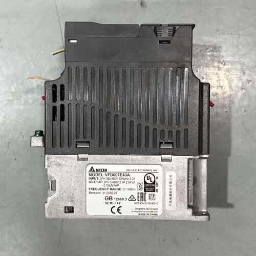 {议价}台达变频器 VFD007E43A