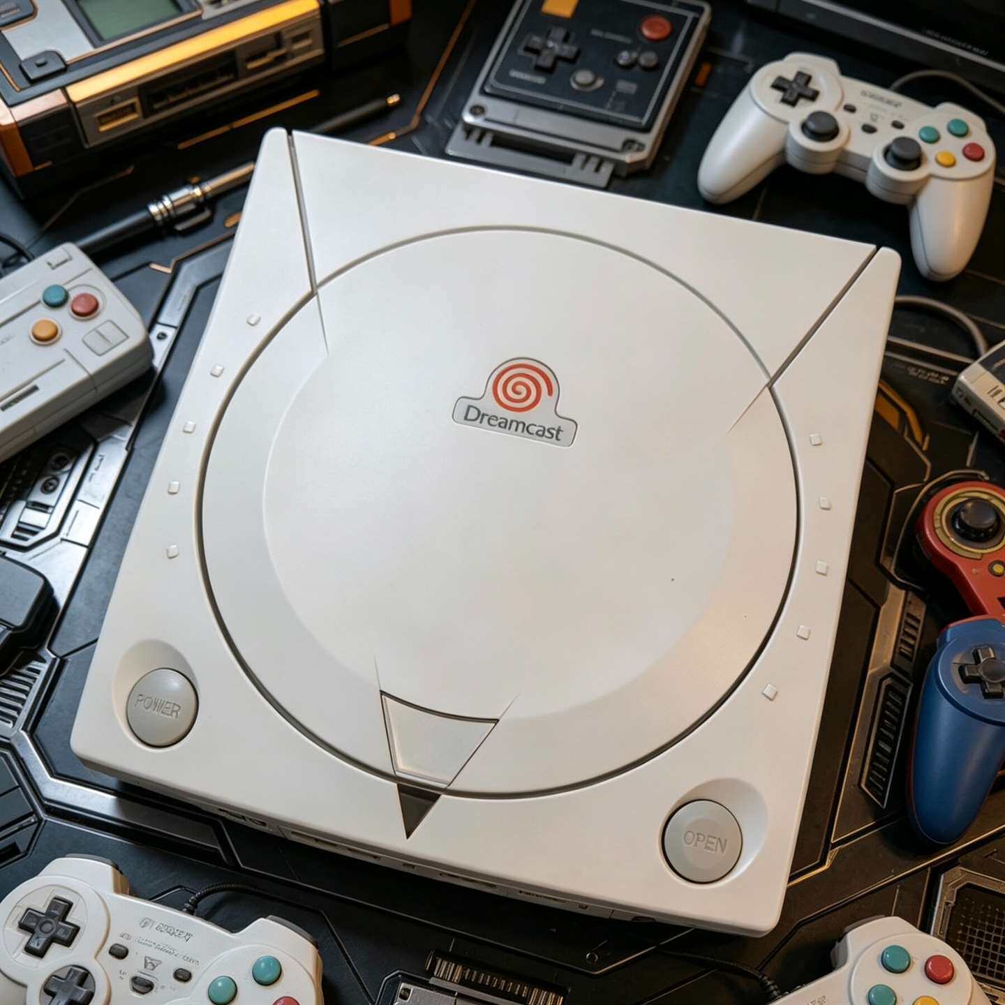 {议价}世嘉SEGA DC游戏机Dreamcast产地。120伏