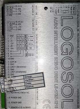 议价LOGOSOL小伺服LS-173E-1210拆机logoso