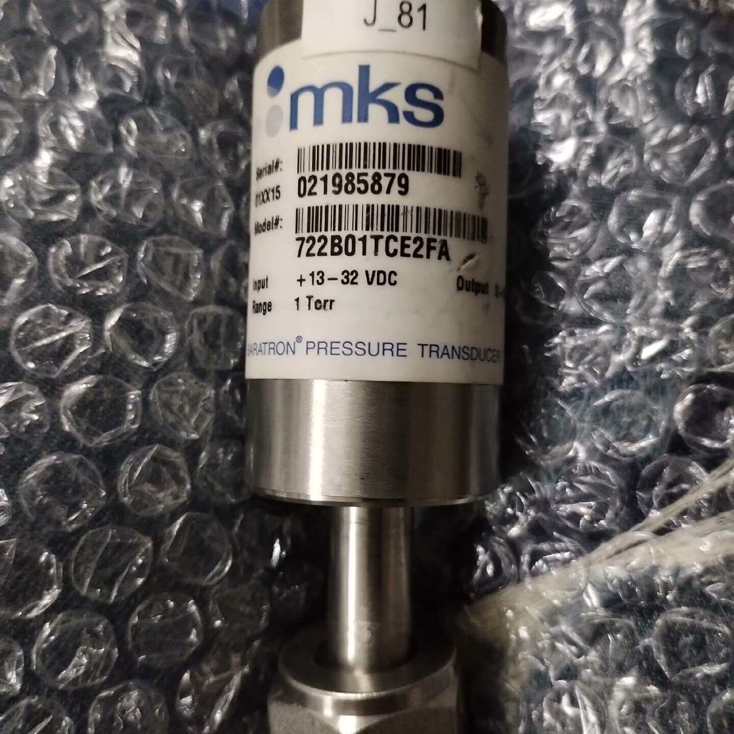 {议价}MKS 真空计 722B01TCE2FA Baratron