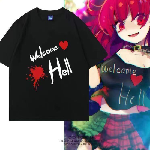 东方project游戏周边赫卡提亚的变T绀珠传同款cos短袖T恤夏季衣服