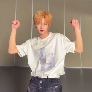 TF家族穆祉丞同款美式白色短袖T恤男女情侣装宽松街头休闲上衣服