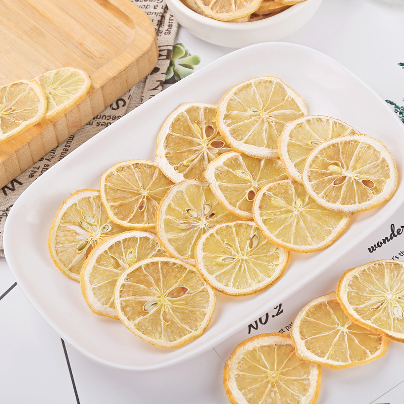 柠檬片新货瓶装安岳柠檬干片烘干水果片夏季网红水果茶柠檬茶